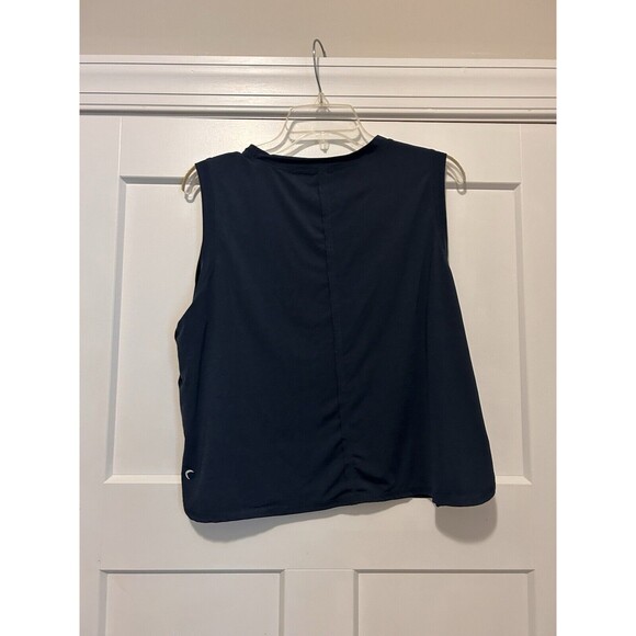 Zyia Active Heathered Navy Fierce Muscle Tank Women's Plus Size 2XL Activewear - Picture 3 of 3
